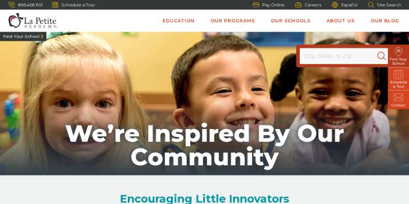 4545 The 24 Best Kindergarten Website Design Examples