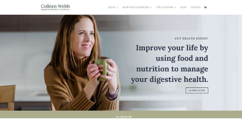 8-5 The Most Impressive-Looking Dietitian Websites