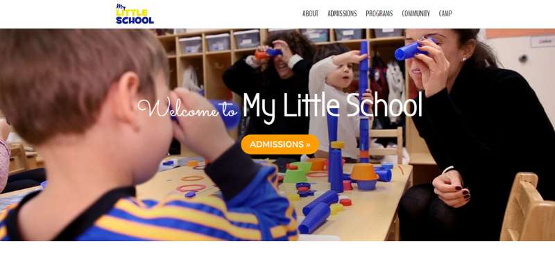 9-3 The 24 Best Kindergarten Website Design Examples
