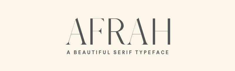 Afrah-Font Jewelry Fonts That Can Add Character to Your Design