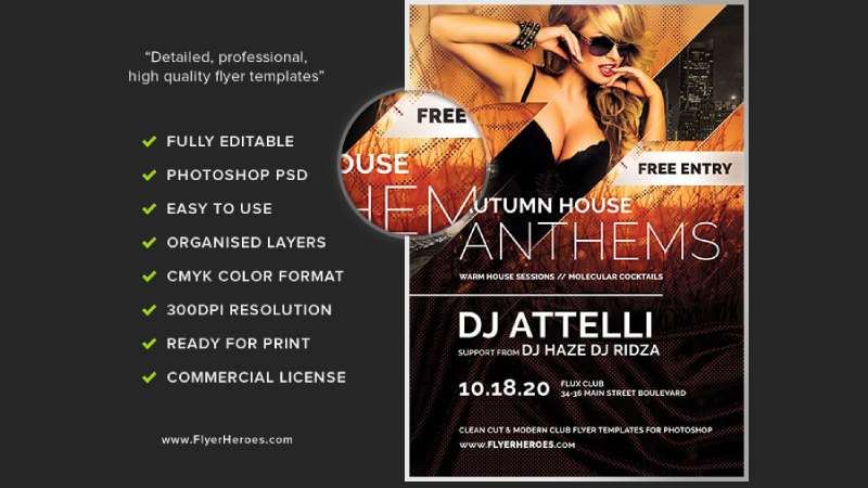 Autumn-anthems Effective Autumn Flyers That Will Get You Noticed