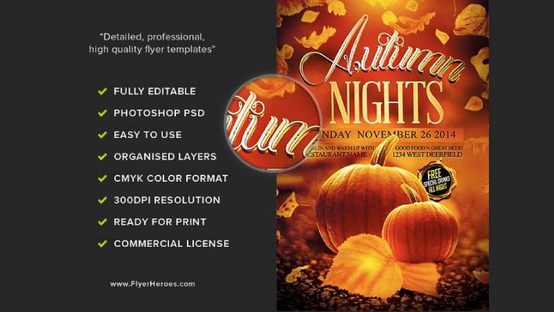 Autumn-nights Effective Autumn Flyers That Will Get You Noticed