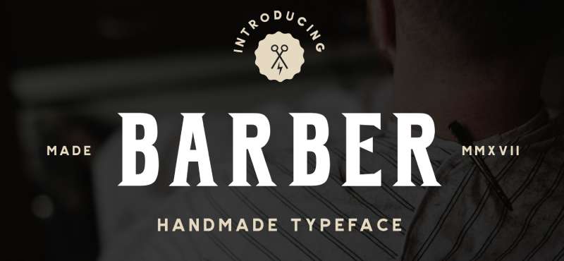 BARBER-Vintage-Serif-1 Masculine Fonts to Match Your Brand's Personality
