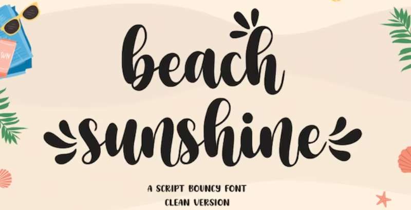 Beach-Sunshine-1 Discover the Perfect Beach Fonts for Your Project