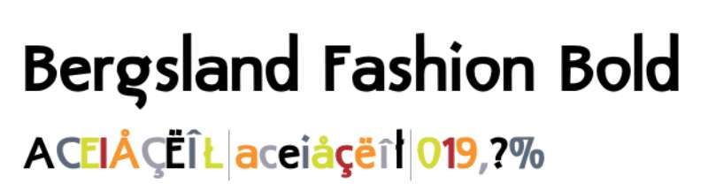 Bergsland-Fashion 17 Fashion Fonts That Influence Design and Branding