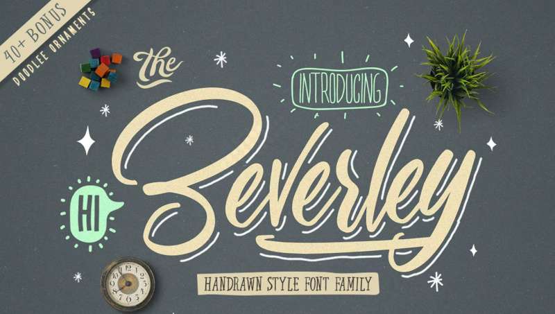 Beverley-Font-Family-1 The Best Travel Fonts for Your Design Projects