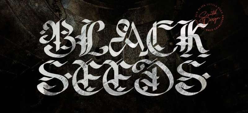 Blackseeds-1 The Best Mafia Fonts for Your Gangster Themed Designs