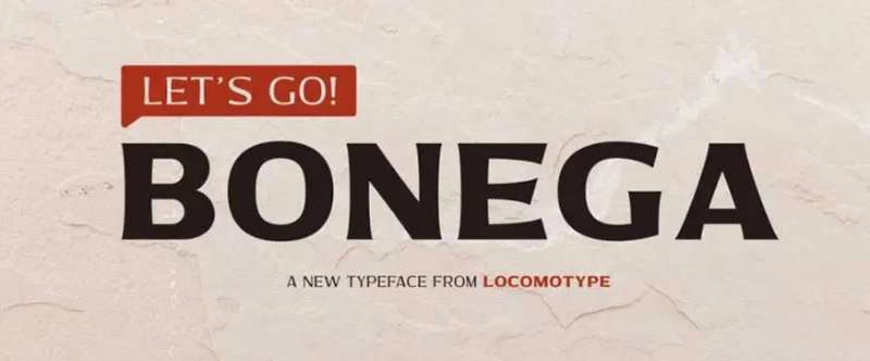 Bonega-Font-1 Masculine Fonts to Match Your Brand's Personality