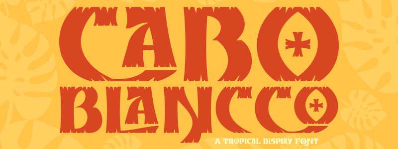 Cabo-Blancco Breathtaking Hawaii Fonts for Your Next Design Project