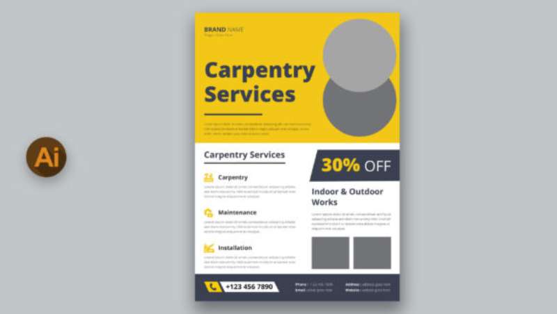Carpentry-service-flyer-design-template-Graphics-16479826-1-1-580x386-1 Carpentry Flyers That Will Make Your Message Impossible to Miss