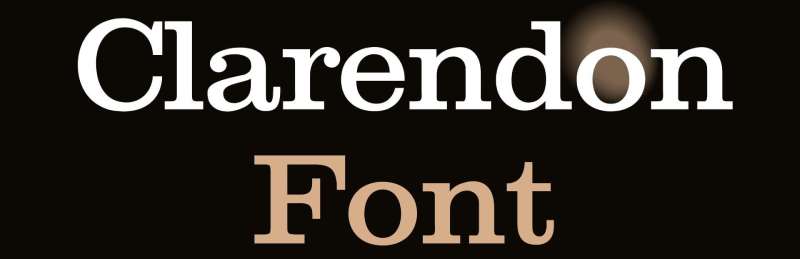 Clarendon-Font-1 Exquisite Luxury Brand Fonts Used by Top Brands