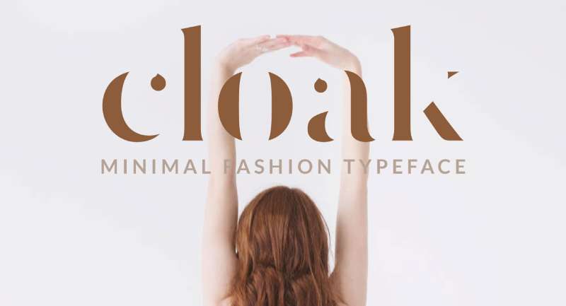 Cloak-–-Minimal-Fashion-Font-1 Fashion Fonts That Influence Design and Branding