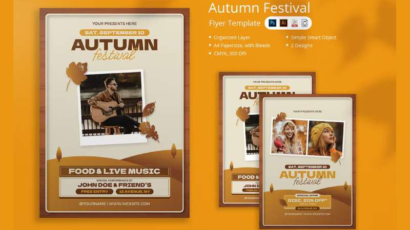 Copama-1 Effective Autumn Flyers That Will Get You Noticed