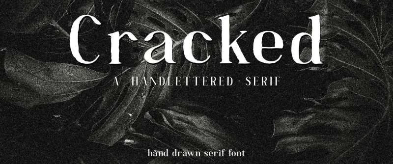 Cracked-Font-1 The Most Popular Cracked Fonts Used by Designers