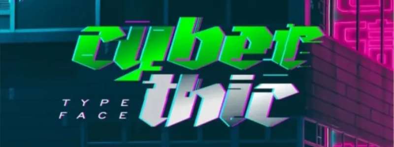 Cyberthic-Font-1 The Most Popular Rock Band Fonts Used by Designers