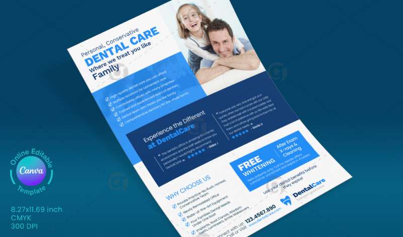 Dental-Trusted-Service-Flyer-1 Dental Flyers That Will Encourage Better Oral Health