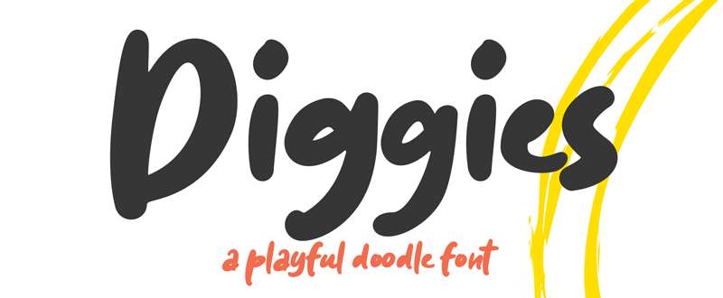 Diggies-Font The Ultimate Collection of Funny Fonts: Perfect for Memes and More