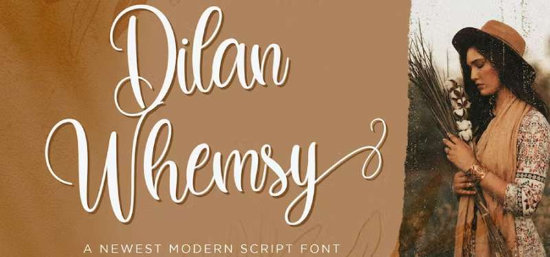 Dilan-Whemsy-Modern-Cursive-Font-1 Stunning Autumn Fonts to Add a Cozy Touch to Your Designs