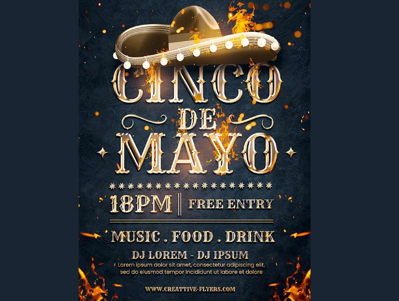 Elegant-Cinco-De-Mayo-Flyer-1 Creative Cinco de Mayo Flyers That Will Take Your Party to the Next Level