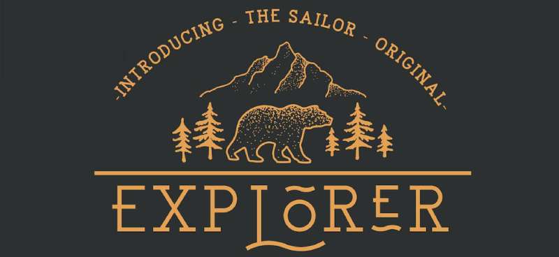 Explorer-–-Sailor-Original-Typeface The Best Travel Fonts for Your Design Projects