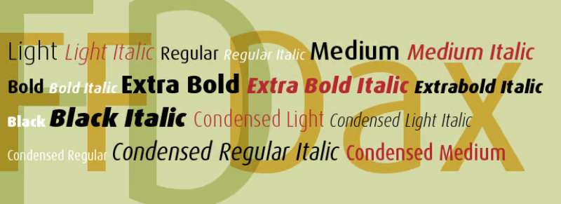 FF-Dax-1 Exquisite Luxury Brand Fonts Used by Top Brands