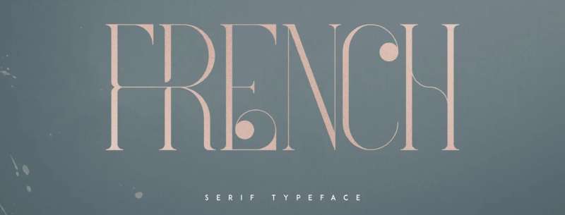 French-Serif-Font-1 13 Versatile French Fonts for Your Creative Projects