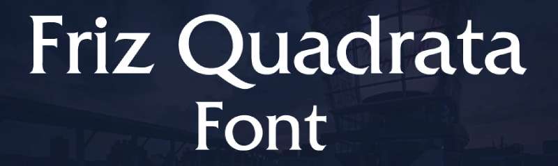 Friz-Quadrata-font-free-download-1 Step into Azeroth with the Best Warcraft Fonts for Your Designs