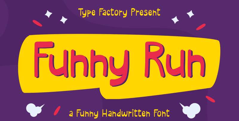 Funny-Run-A-Funny-Handwritten-Font-1 The Ultimate Collection of Funny Fonts: Perfect for Memes and More