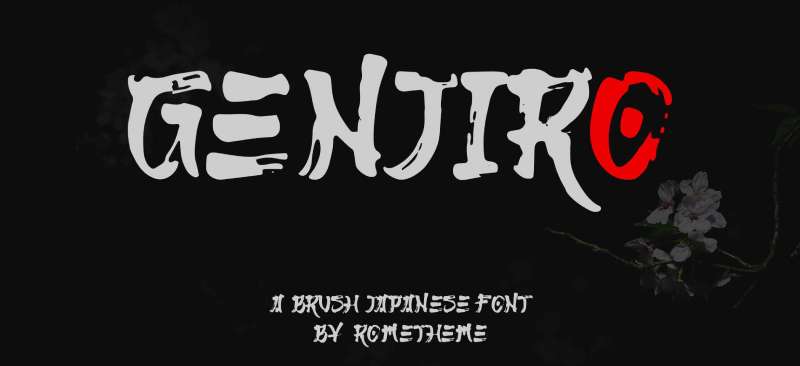 Genjiro-Font-1 The Best Samurai Fonts for Your Japanese-Inspired Designs