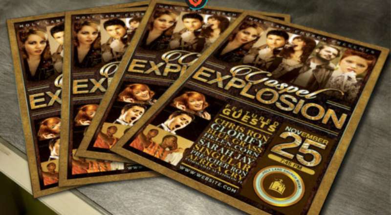 Gospel-Explosion-Flyer-Plus-Poster-by-seraphimchris-1-580x386-1 Creative Gospel Flyers That Will Make an Impact