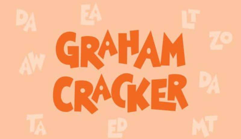 Graham-Cracker-JF-1 The Most Popular Cracked Fonts Used by Designers