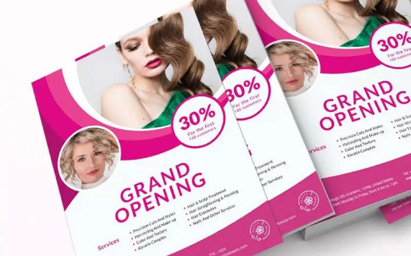 Hair-Salon-Grand-Opening-Flyer-1140-1 Great Barbershop Flyers To Help You Promote Your Services