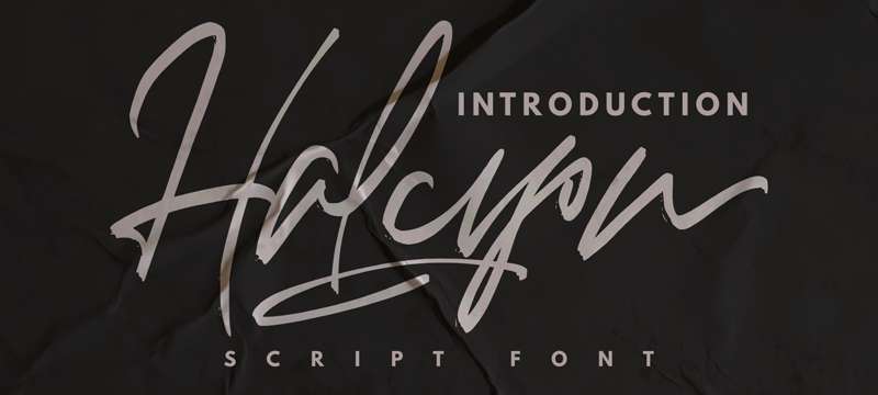 Halcyon-Font Popular Striped Fonts Used by Designers Worldwide