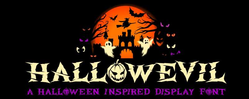 Hallowevil-Font-1 The Most Popular Cracked Fonts Used by Designers