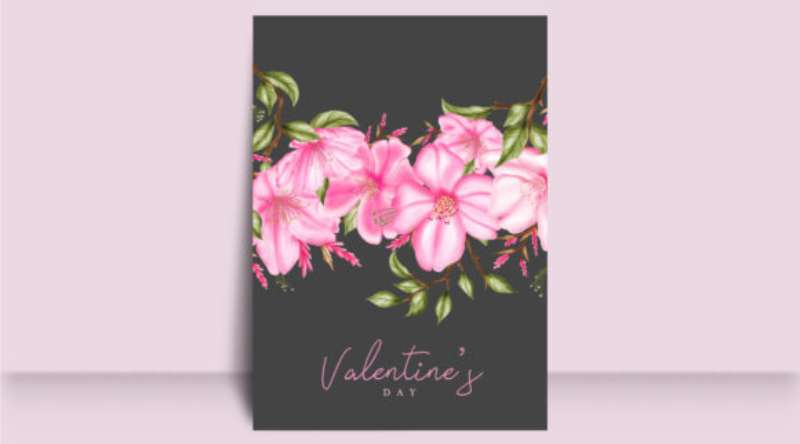 Hand-painted-floral-valentines-day-flyer-Graphics-30604804-1-1-580x363-1 Valentine's Day Flyers That Sell: 21 Great Examples