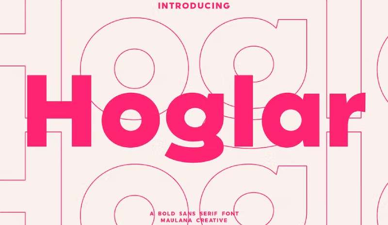 Hoglar-Sans-Display-1 Fresh and Bright Spring Fonts for Your Design Projects