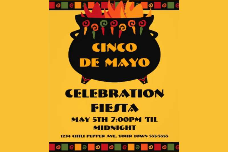 Hot-Spicy-Fiesta-Flyer-1 Creative Cinco de Mayo Flyers That Will Take Your Party to the Next Level