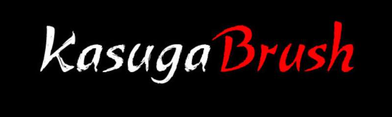 Kasuga-Brush-Font-1 The Best Samurai Fonts for Your Japanese-Inspired Designs