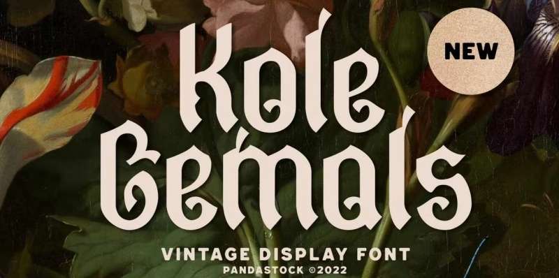 Kole-Gemols-Mid-Century-Modern-Font-1 Royal Fonts For a Touch of Elegance to Your Branding