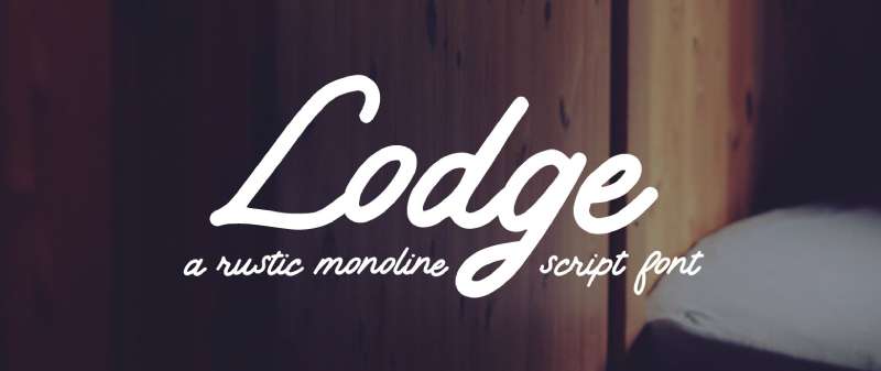 Lodge-1 The Best Travel Fonts for Your Design Projects
