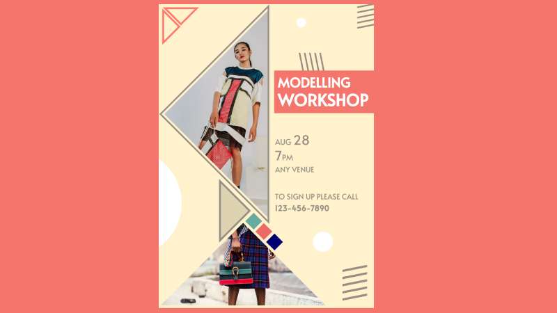 Modelling-workshop Must-See Workshop Flyers for Small Business Owners