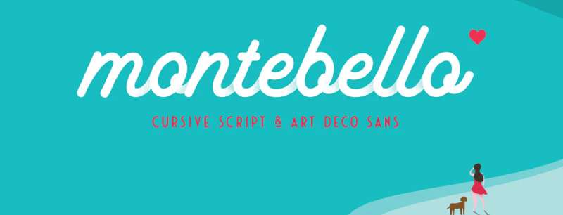 Montebello-Script-Typeface-1 The Best Travel Fonts for Your Design Projects