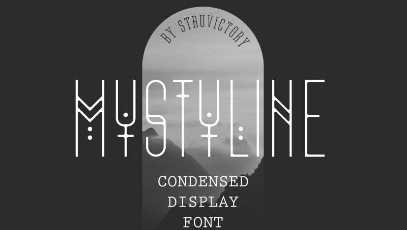Mystyline-–-Thin-Line-Condensed-Font-1 Movie Poster Fonts That Help Tell a Story