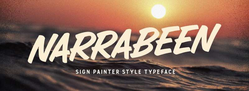 Narrabeen Stunning Summer Fonts to Add a Splash of Fun to Your Designs