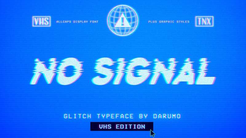 No-Signal-1 Movie Poster Fonts That Help Tell a Story