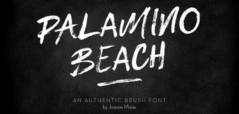 Palamino-Beach-Brush-Font-1 Discover the Perfect Beach Fonts for Your Project