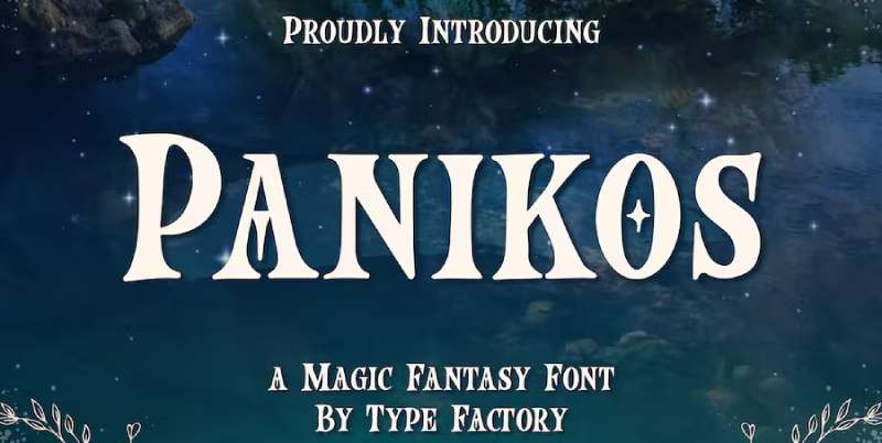 Panikos-Magic-Fantasy-Font-1 Must-Try Fantasy Fonts for a Touch of Enchantment in Your Projects