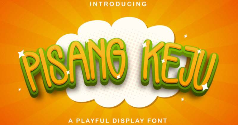 Pisang-Keju-1 The Ultimate Collection of Funny Fonts: Perfect for Memes and More