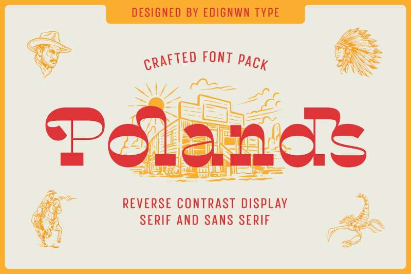 Polands-1 A Look at the Most Popular Textured Fonts