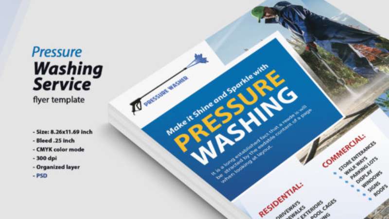 Pressure-Washing-Flyer-Template-1 Pressure Washing Flyers That Will Make Your Business Sparkle